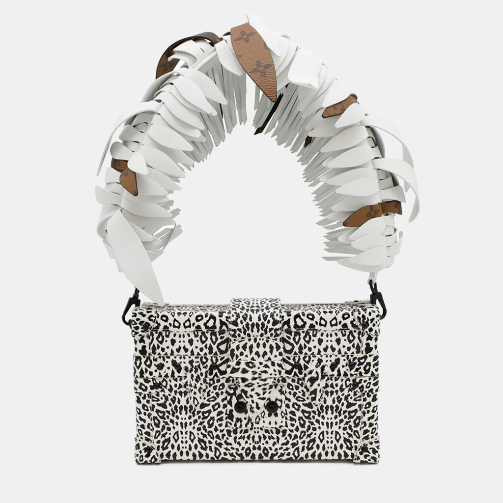 Louis Vuitton Petite Mal Dalmatian Nether Feather White/Black Leather