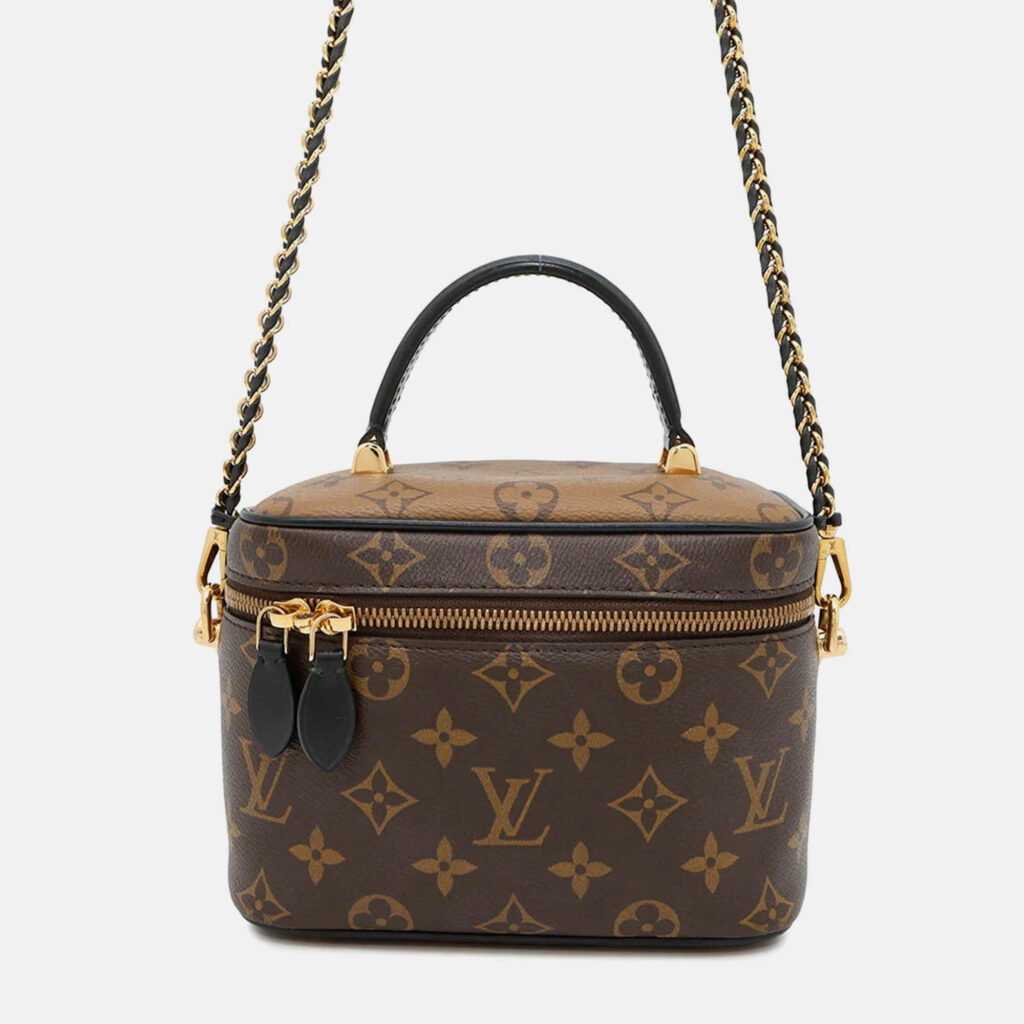 Louis Vuitton Vanity Nv Noir Monogram Monogram Reverse Canvas Size Pm Louis Vuitton Vanity Nv Noir Monogram Monogram Reverse Canvas Size Pm