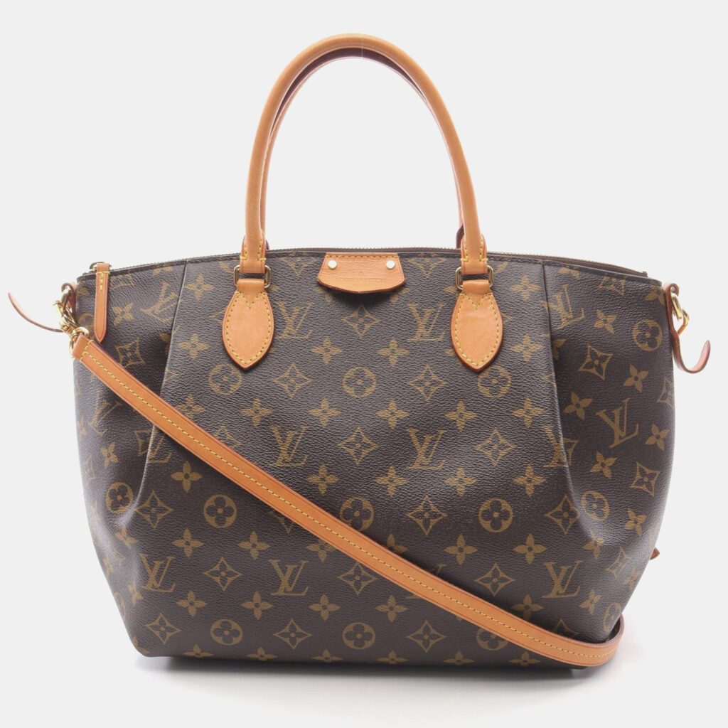 Louis Vuitton Turenne MM Brown Monogram Canvas Shoulder Bag