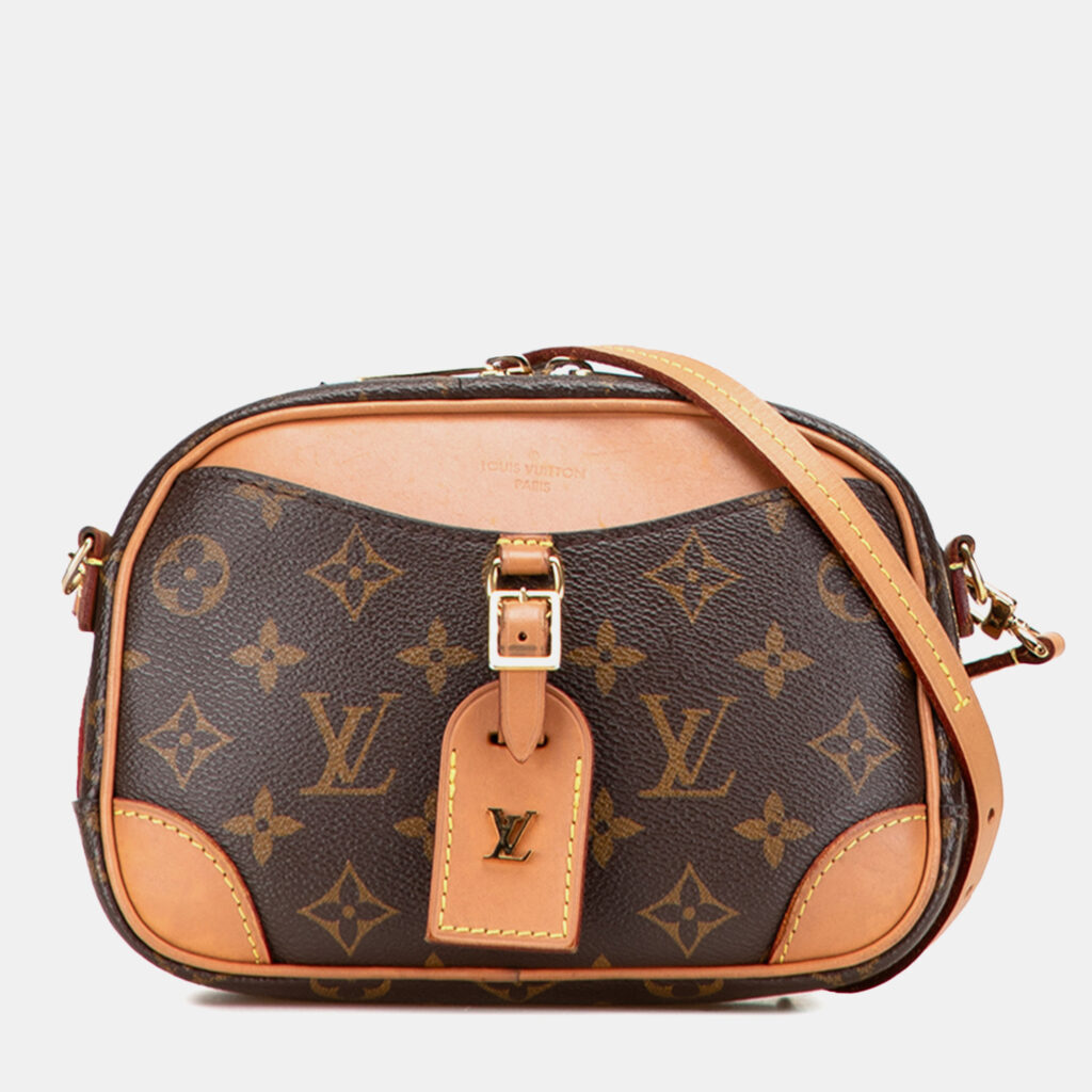Louis Vuitton Brown Monogram Mini Deauville Louis Vuitton Brown Monogram Mini Deauville