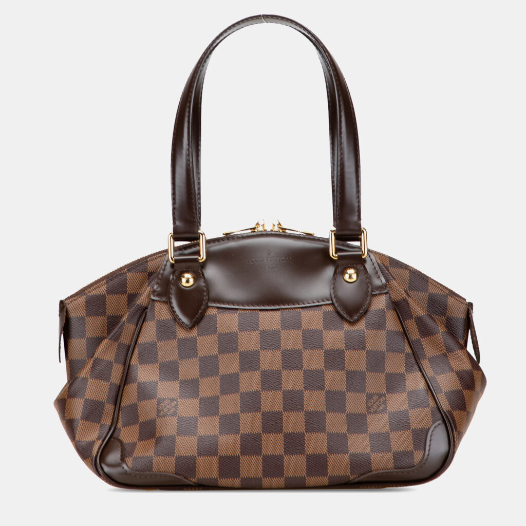Louis Vuitton Brown Damier Ebene Verona PM Louis Vuitton Brown Damier Ebene Verona PM