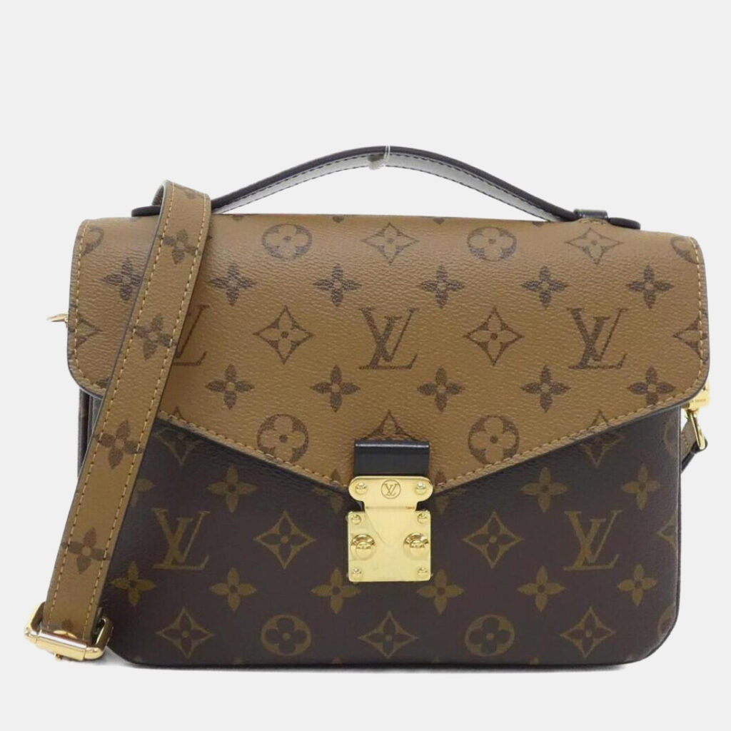 Louis Vuitton Pochette Metis MM Monogram Reverse Canvas Shoulder Bag Louis Vuitton Pochette Metis MM Monogram Reverse Canvas Shoulder Bag