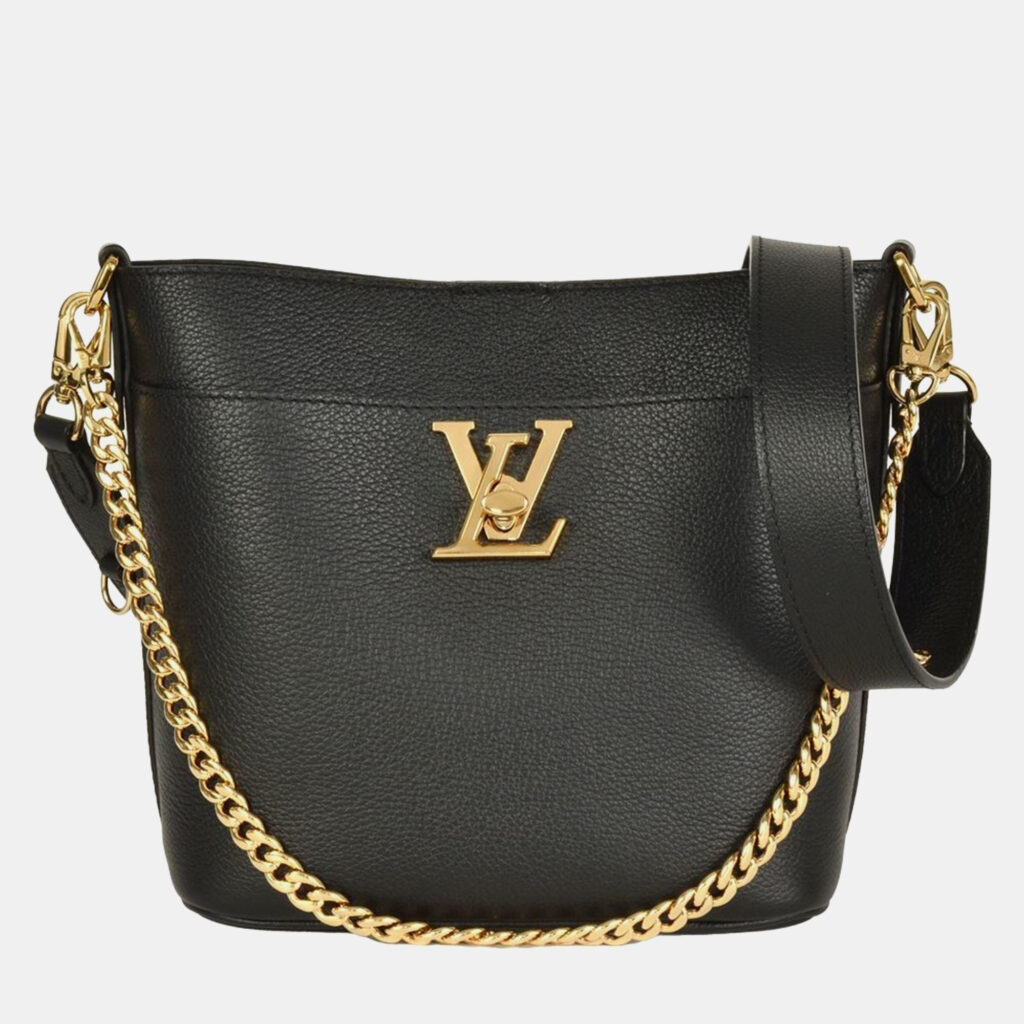 Louis Vuitton Rock & Walk Black Leather Shoulder Bag Louis Vuitton Rock & Walk Black Leather Shoulder Bag