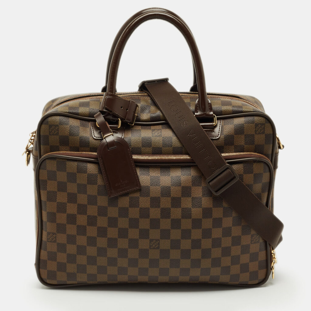 luxury-women-louis-vuitton-used-handbags-p1207617-001-1.jpg Louis Vuitton Damier Ebene Canvas Icare Business Bag