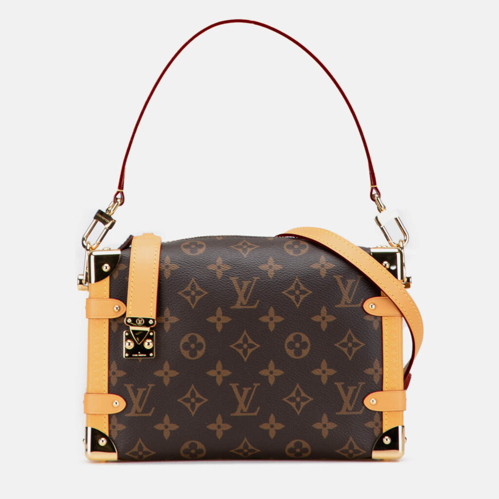 Louis Vuitton Brown Monogram Side Trunk MM Louis Vuitton Brown Monogram Side Trunk MM