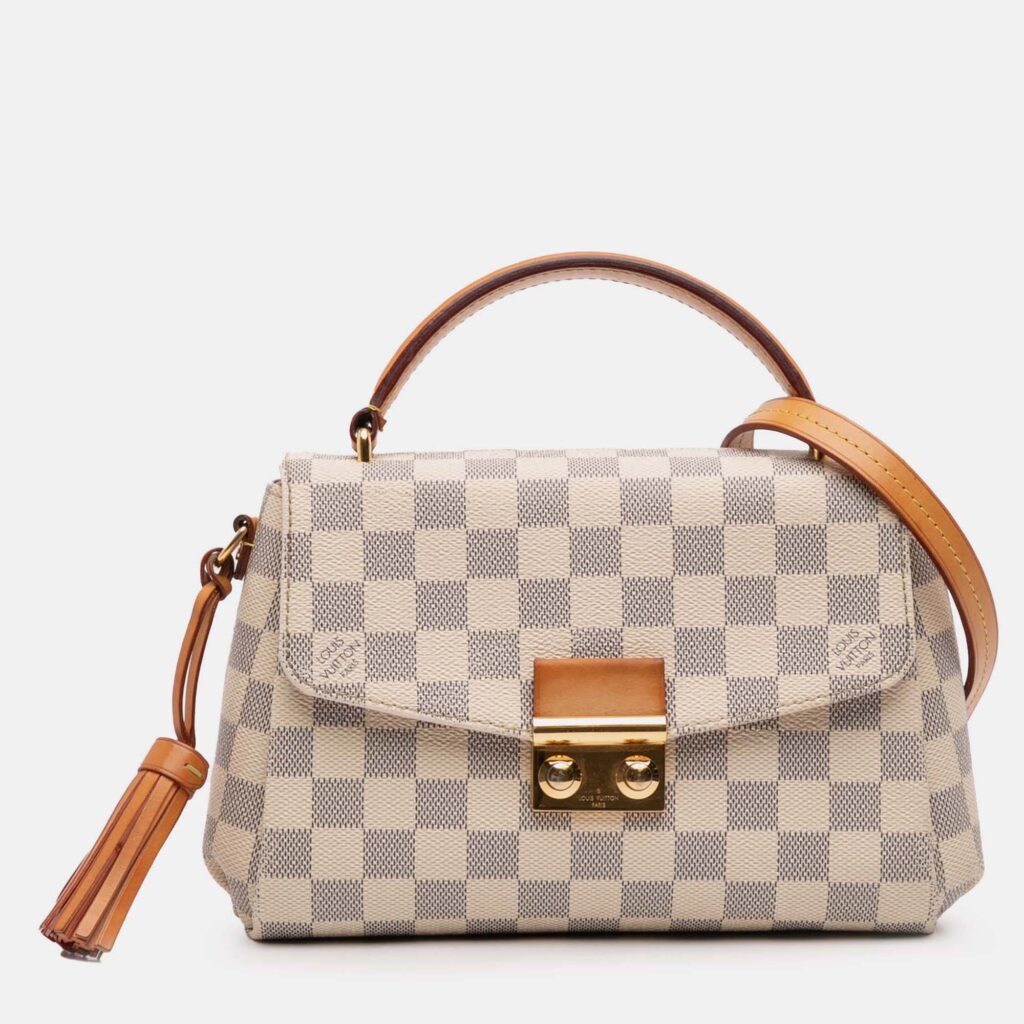 Louis Vuitton White Damier Azur Croisette Louis Vuitton White Damier Azur Croisette