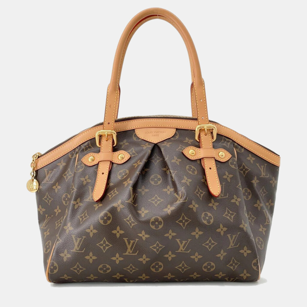 Louis Vuitton Tivoli GM Brown Monogram Canvas Satchel Bag