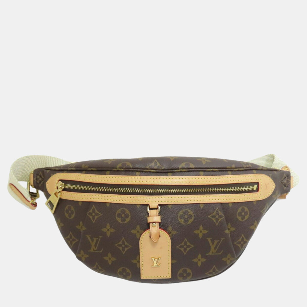 Louis Vuitton High-Rise Brown Monogram Canvas Hip Bag/Waist Bag Louis Vuitton High-Rise Brown Monogram Canvas Hip Bag/Waist Bag