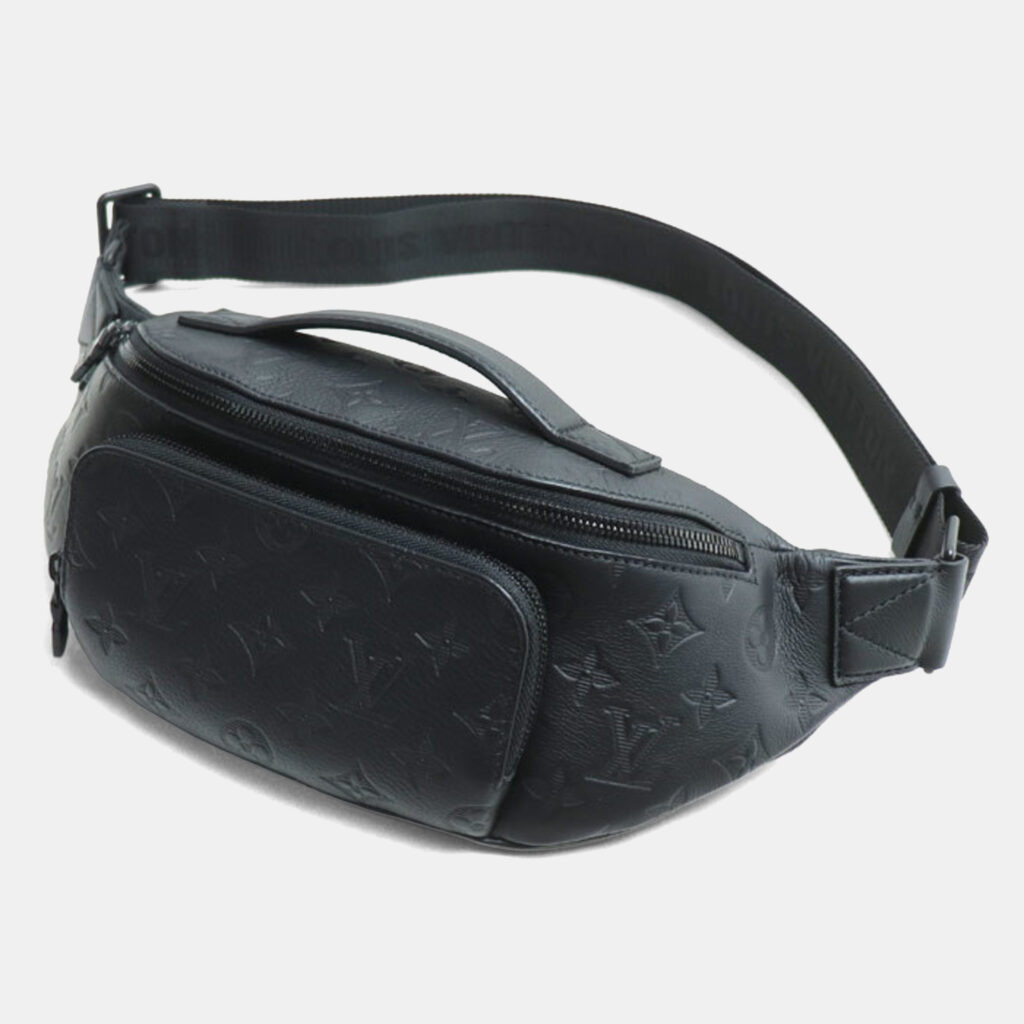 Louis Vuitton Rush Bum Bag Waist Monogram Shadow Black Louis Vuitton Rush Bum Bag Waist Monogram Shadow Black