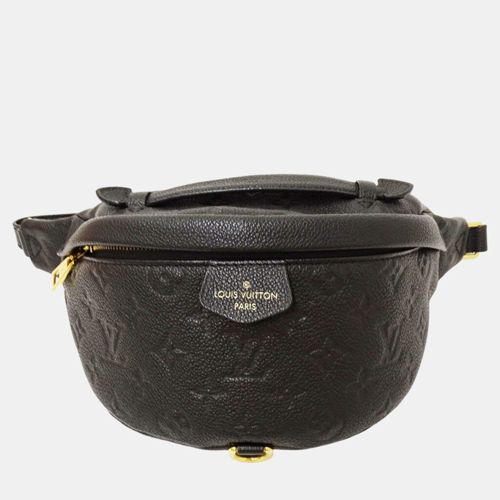 Louis Vuitton Monogram Empreinte Bum Bag Noir Black Louis Vuitton Monogram Empreinte Bum Bag Noir Black