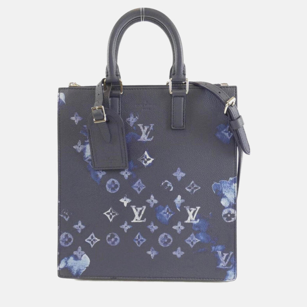 Louis Vuitton Watercolor Monogram Sac Plat Messenger Handbag Louis Vuitton Watercolor Monogram Sac Plat Messenger Handbag