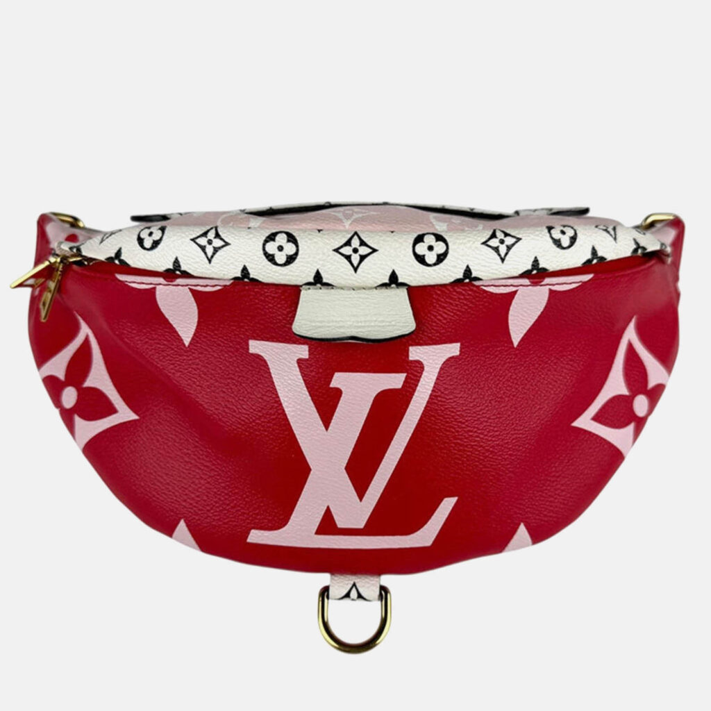 Louis Vuitton Body Bag Waist Giant Monogram Bum Red Pink White Gold Louis Vuitton Body Bag Waist Giant Monogram Bum Red Pink White Gold