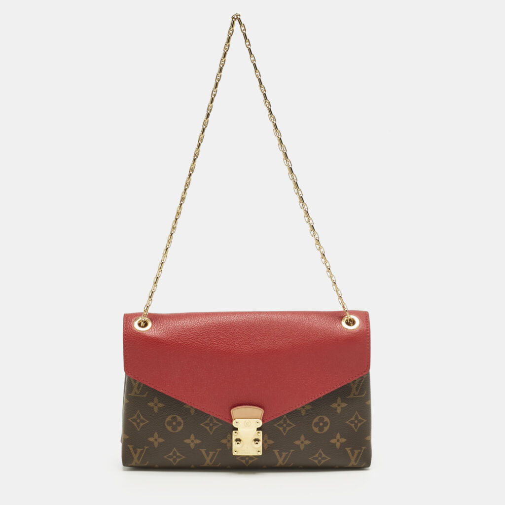 Louis Vuitton Cerise Monogram Canvas Pallas Chain Bag Louis Vuitton Cerise Monogram Canvas Pallas Chain Bag