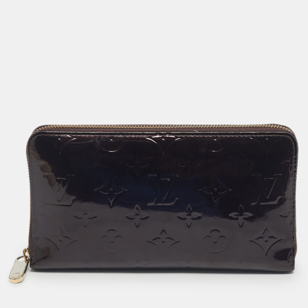 Louis Vuitton Amarante Monogram Vernis Zippy Organizer Wallet Louis Vuitton Amarante Monogram Vernis Zippy Organizer Wallet
