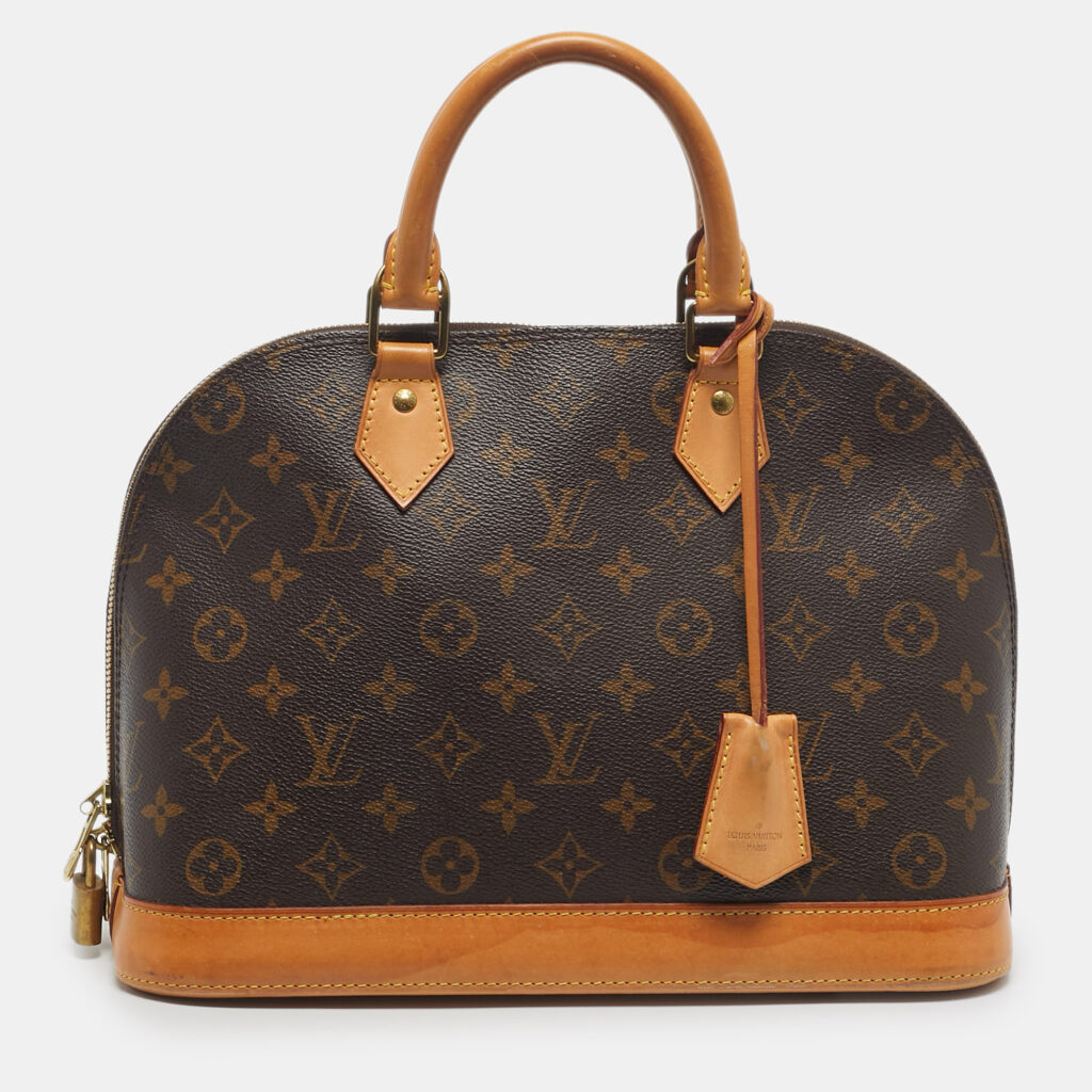 Louis Vuitton Monogram Canvas Alma PM Bag Louis Vuitton Monogram Canvas Alma PM Bag