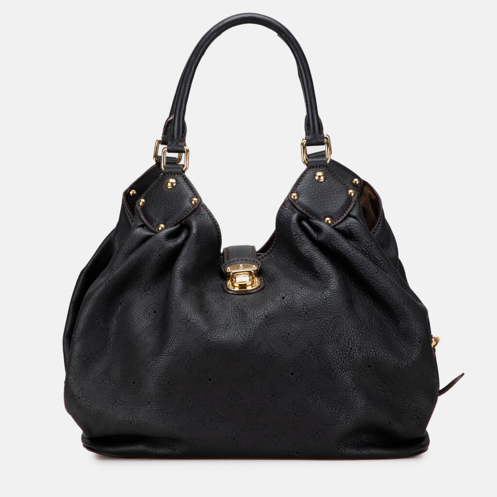 Louis Vuitton Black Monogram Mahina L Louis Vuitton Black Monogram Mahina L