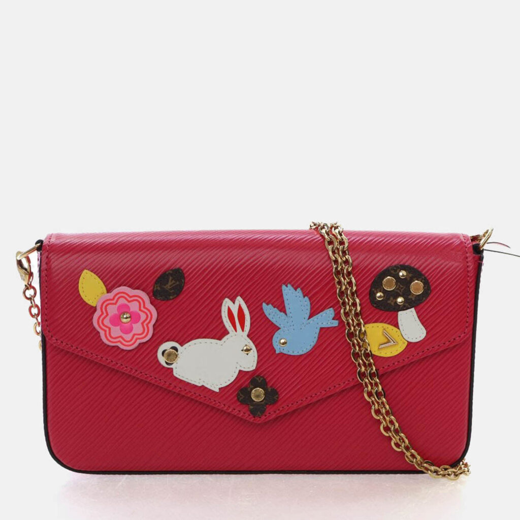 Louis Vuitton Epi Felicie Pochette Patchwork Louis Vuitton Epi Felicie Pochette Patchwork