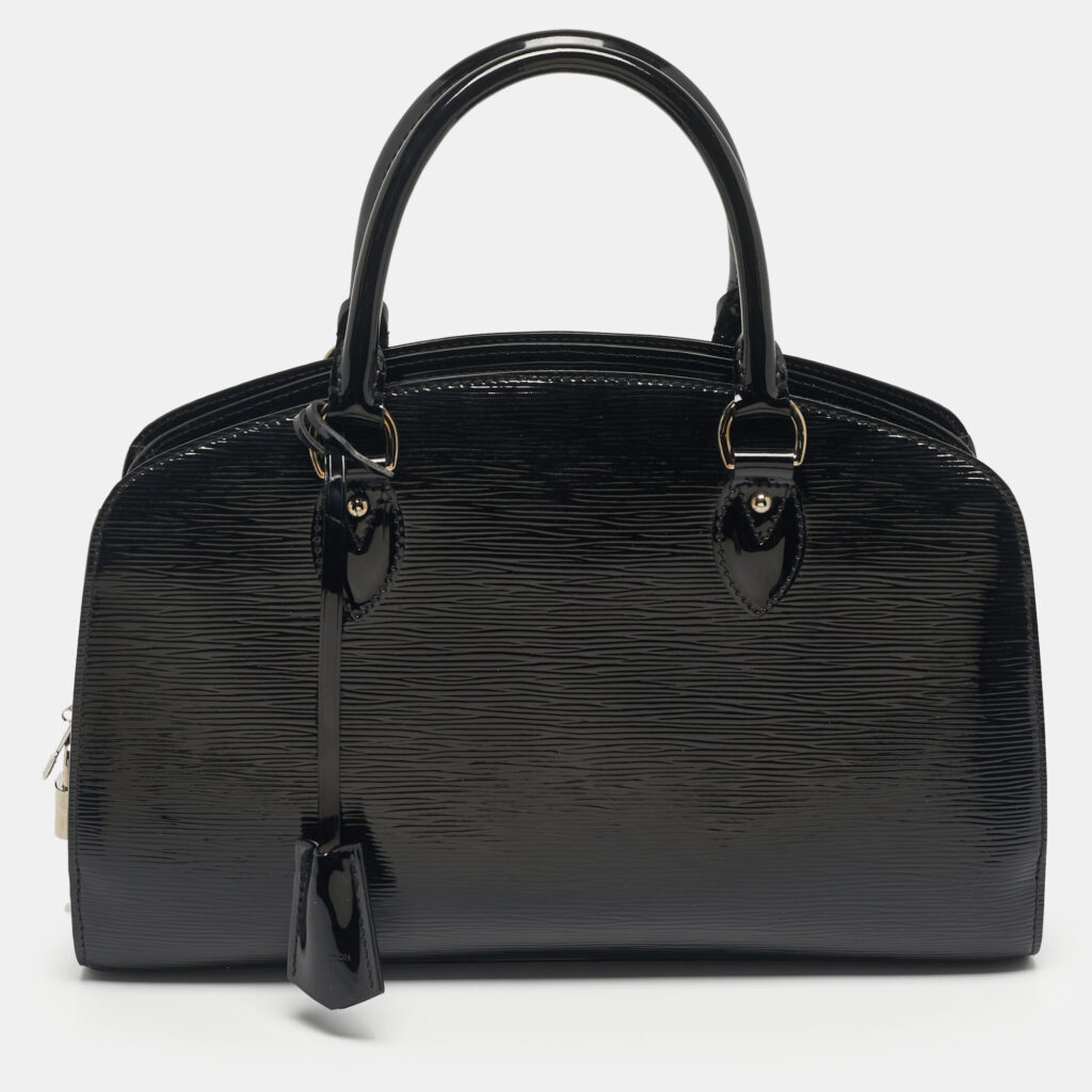 Louis Vuitton Black Electric Epi Leather Pont Neuf PM Bag