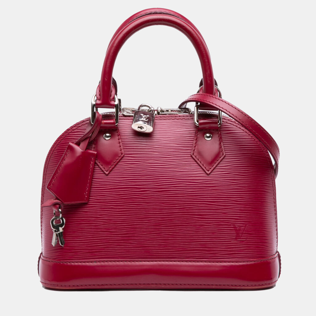 Louis Vuitton Pink Epi Alma BB