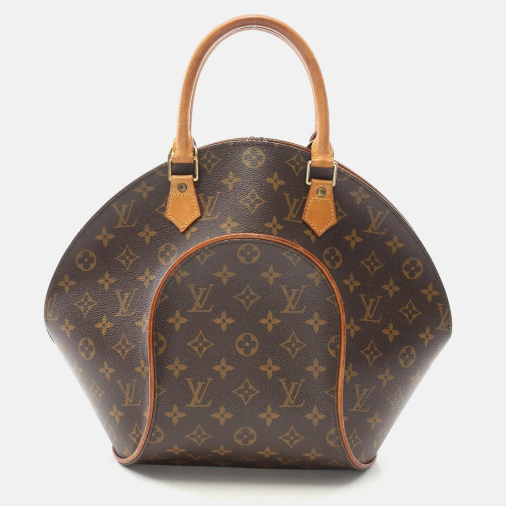 Louis Vuitton Ellipse MM Brown Monogram Canvas Top Handle Bag