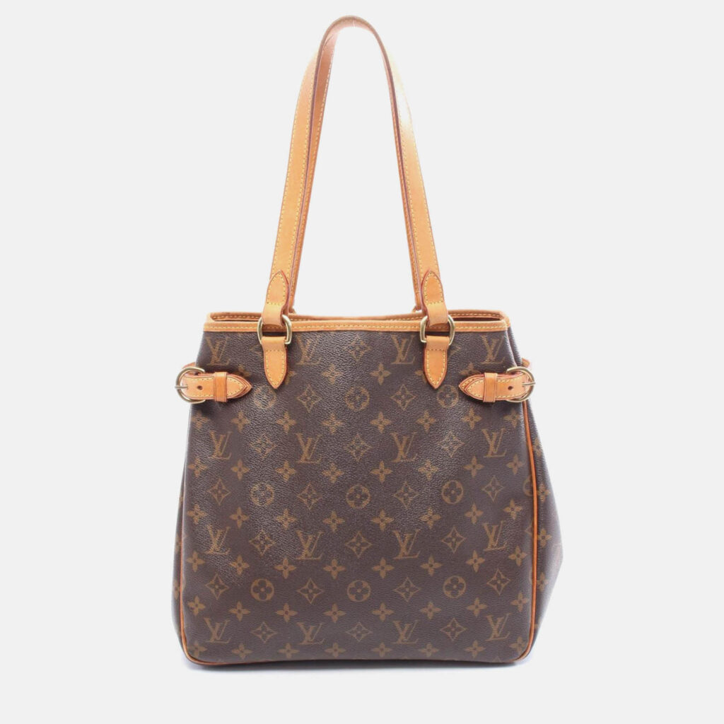Louis Vuitton Batignolles Vertical Brown Monogram Canvas Tote Louis Vuitton Batignolles Vertical Brown Monogram Canvas Tote