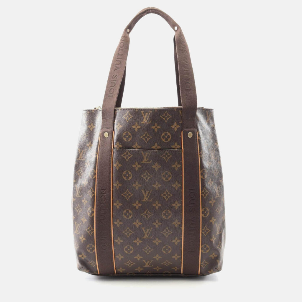 Louis Vuitton Cabas Beaubourg Shoulder Tote Hand Bag Monogram Louis Vuitton Cabas Beaubourg Shoulder Tote Hand Bag Monogram