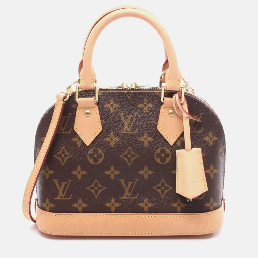 Louis Vuitton Alma Bb Shoulder Handbag Monogram Canvas