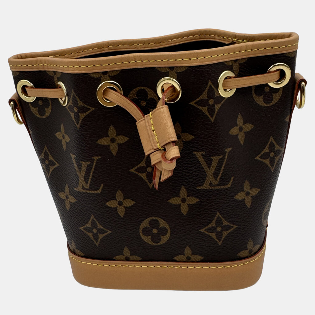 Louis Vuitton Brown Monogram Canvas Nano Noe Shoulder Bag