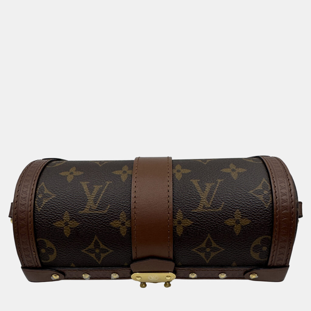 Louis Vuitton Papillon Trunk Brown Monogram Canvas Shoulder Bag Louis Vuitton Papillon Trunk Brown Monogram Canvas Shoulder Bag