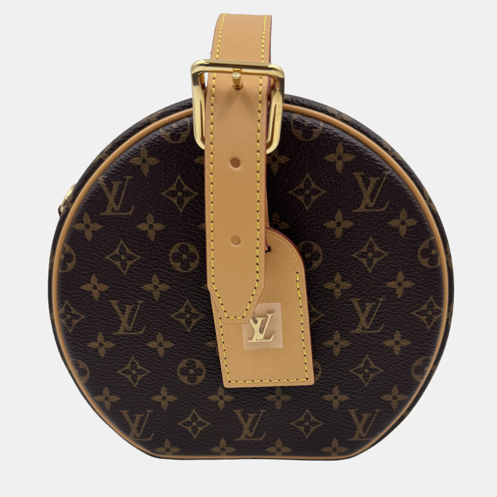 Louis Vuitton Petite Boite Chapeau Brown Monogram Canvas Crossbody Bag