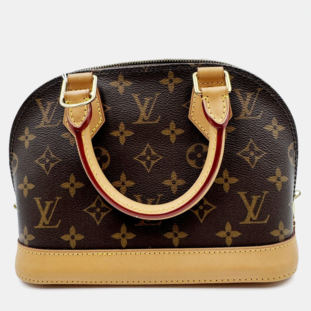 Louis Vuitton Alma Bb Shoulder Handbag Monogram Canvas Louis Vuitton Alma Bb Shoulder Handbag Monogram Canvas