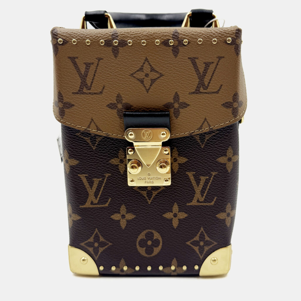 Louis Vuitton Brown Monogram Reverse Camera Box