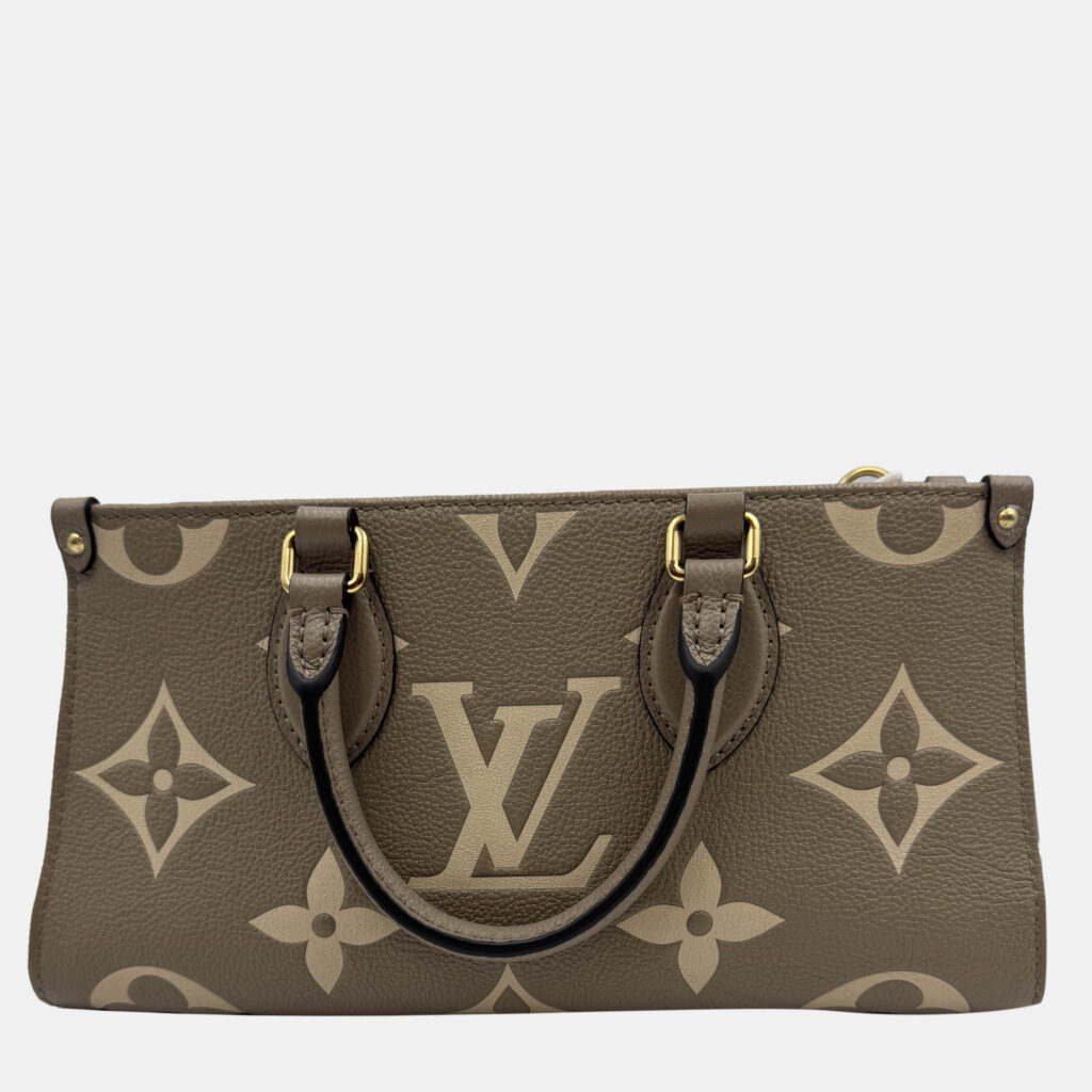Louis Vuitton OnTheGo East West Monogram Empreinte Leather Tote Bag