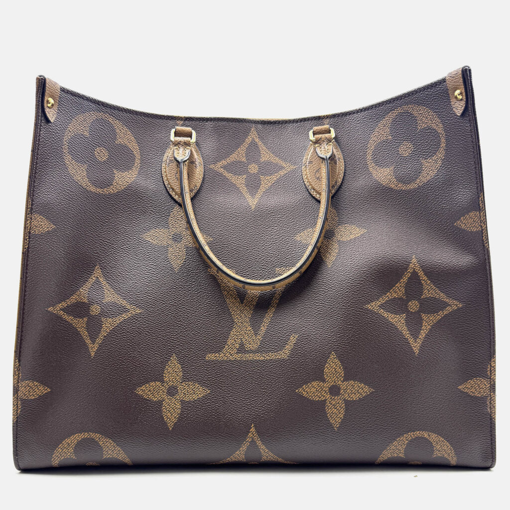 Louis Vuitton Monogram Reverse Giant Canvas OnTheGo GM Bag Louis Vuitton Monogram Reverse Giant Canvas OnTheGo GM Bag