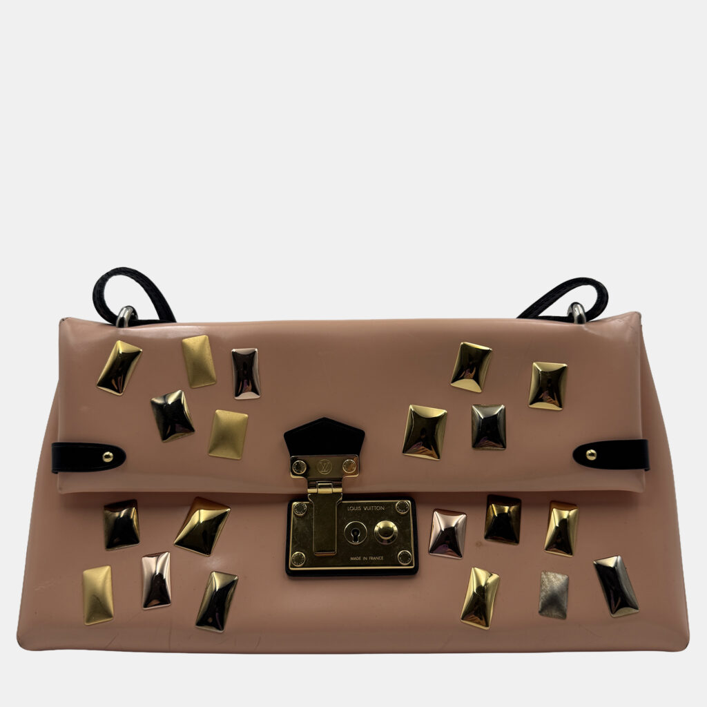 Louis Vuittong LV studded Brown patent leather bag Louis Vuittong LV studded Brown patent leather bag