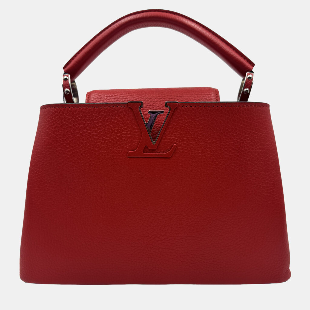 Louis Vuitton Red Leather Capucines BB Bag Louis Vuitton Red Leather Capucines BB Bag
