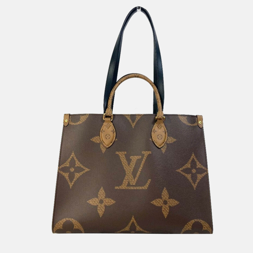 Louis Vuitton Onthego MM Giant Monogram Canvas Tote Bag