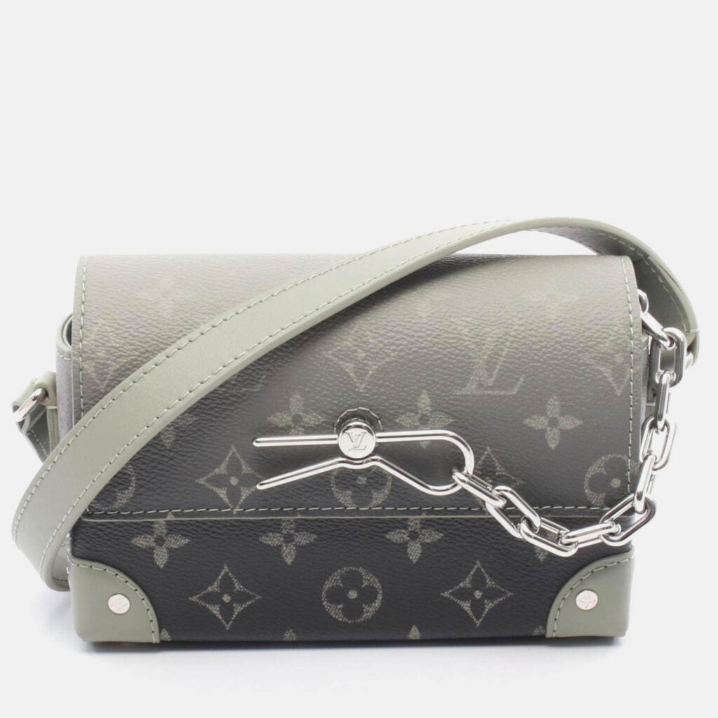 Louis Vuitton Steamer Wearable Khaki Monogram Canvas Shoulder Bag Louis Vuitton Steamer Wearable Khaki Monogram Canvas Shoulder Bag