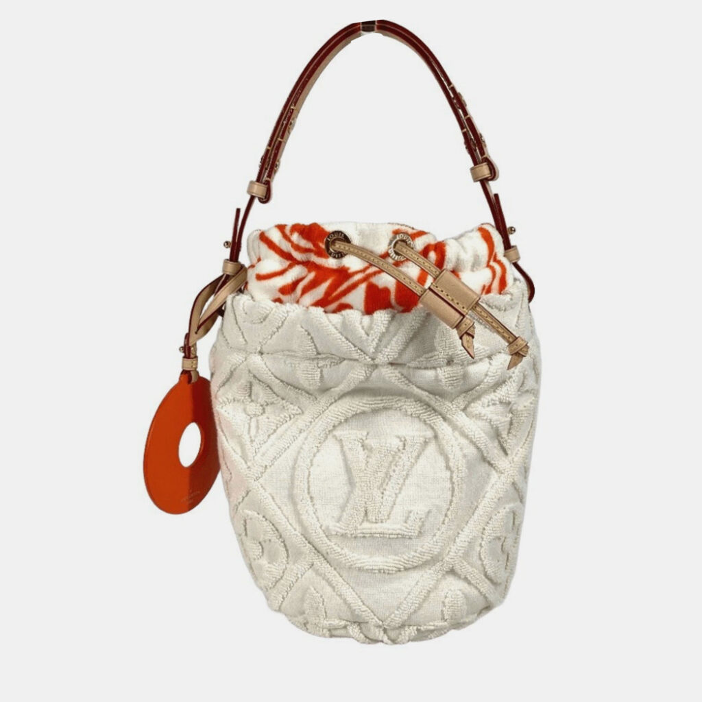 Louis Vuitton LVacation White Monogram Bucket Bag