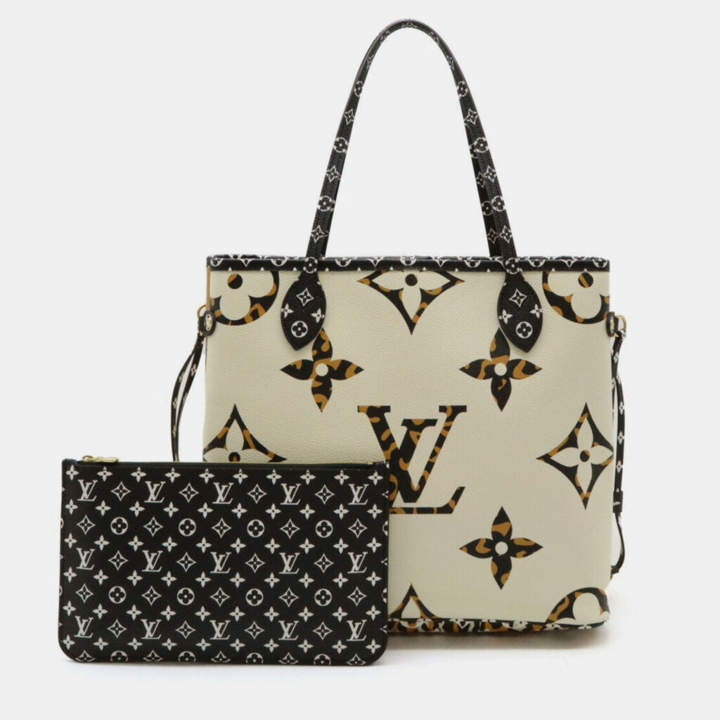 Louis Vuitton Neverfull NM Limited Edition Jungle Monogram Giant Tote Bag