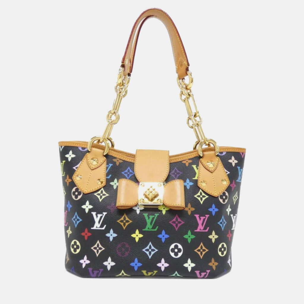 Louis Vuitton Annie MM Multicolor Monogram Canvas Handbag