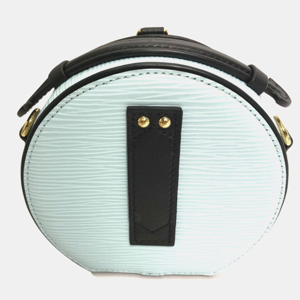 Louis Vuitton Petite Boite Chapeau BB Seaside Blue Epi Leather Shoulder Bag Louis Vuitton Petite Boite Chapeau BB Seaside Blue Epi Leather Shoulder Bag