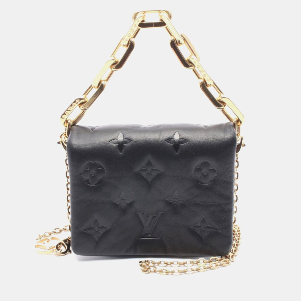 Louis Vuitton Coussin Black Leather Belt Bag Louis Vuitton Coussin Black Leather Belt Bag