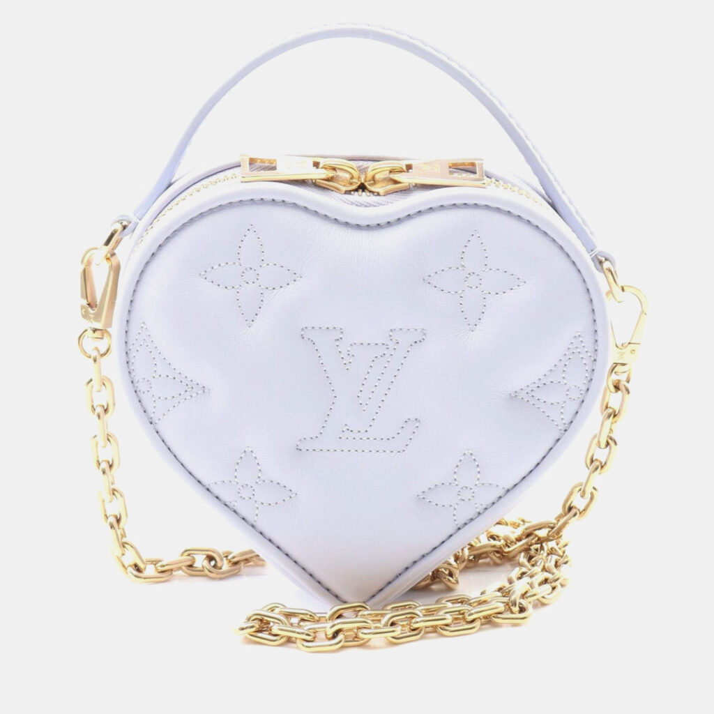 Louis Vuitton Pop My Heart Purple Leather Bubble Glam Handbag Louis Vuitton Pop My Heart Purple Leather Bubble Glam Handbag