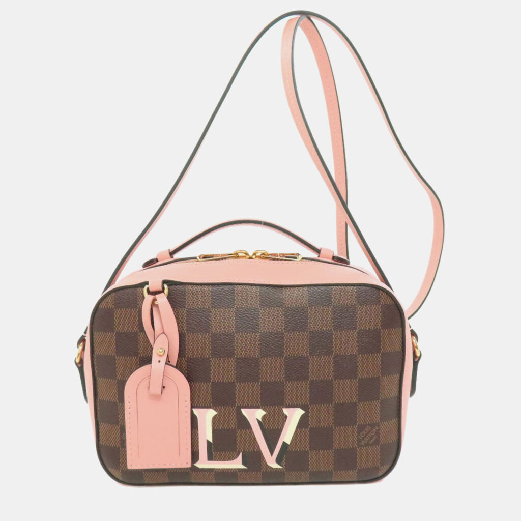 Louis Vuitton Santa Monica Damier Canvas Shoulder Bag Louis Vuitton Santa Monica Damier Canvas Shoulder Bag