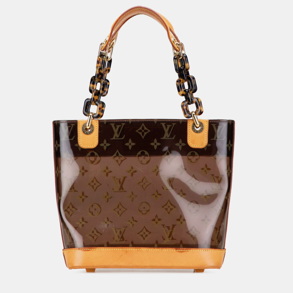 Louis Vuitton Brown Monogram Cabas Sac Ambre PM Louis Vuitton Brown Monogram Cabas Sac Ambre PM