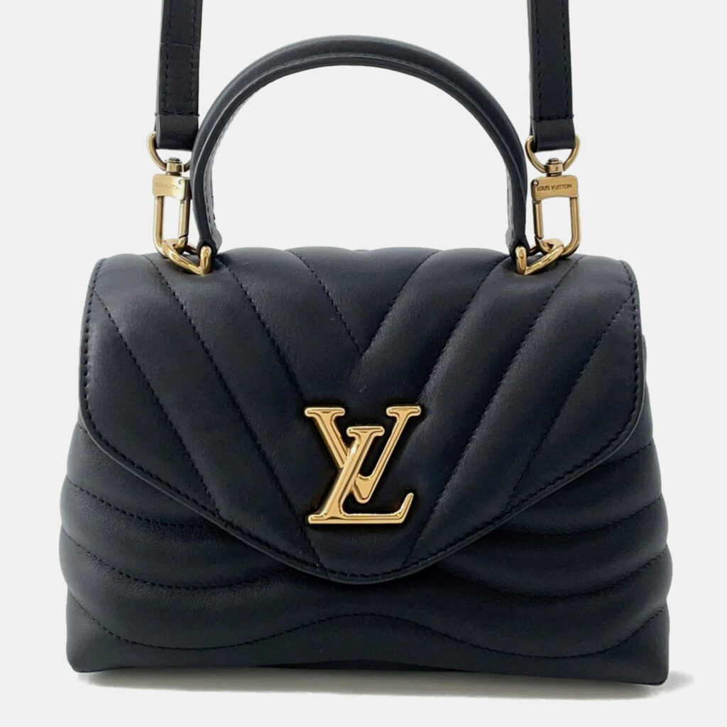 Louis Vuitton Hold Me Noir Leather Bag