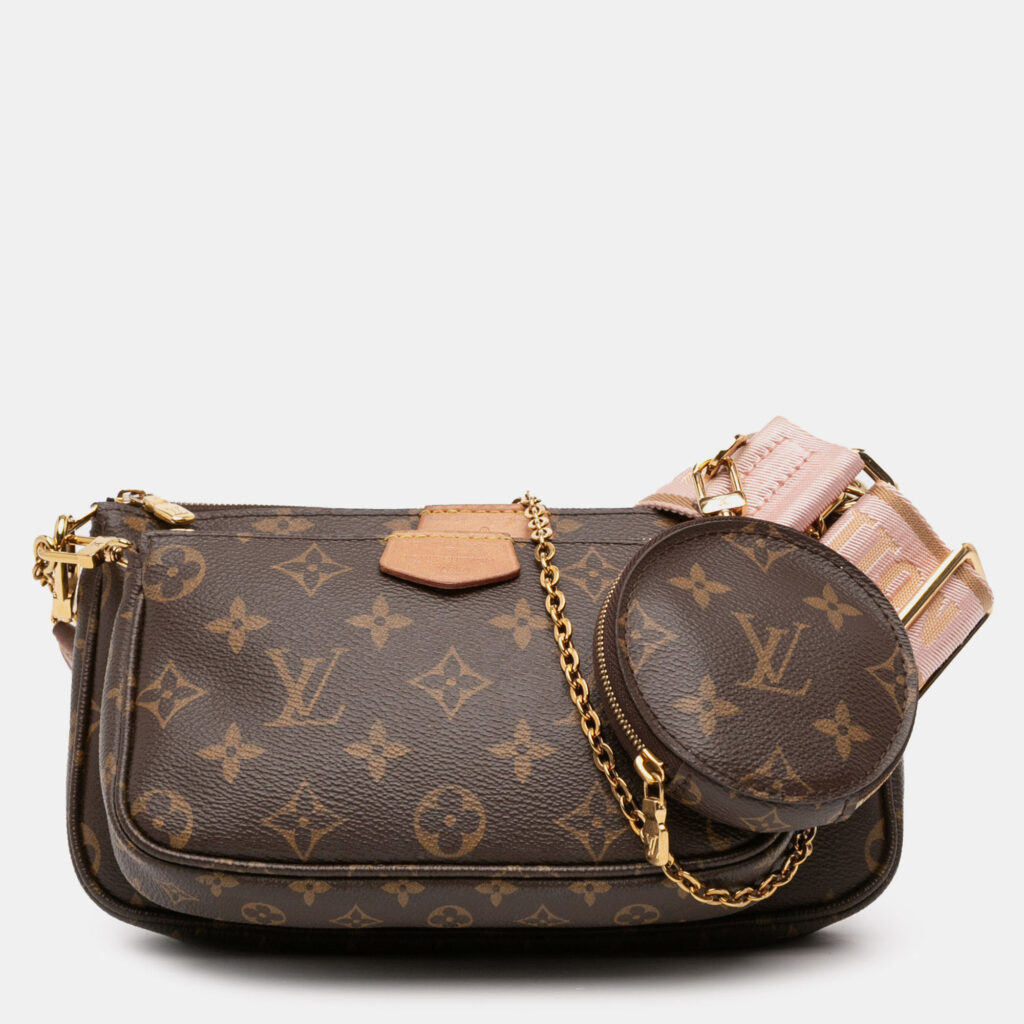 luxury-women-louis-vuitton-used-handbags-p1216401-012.jpg Louis Vuitton Brown Monogram Multi Pochette Accessoires