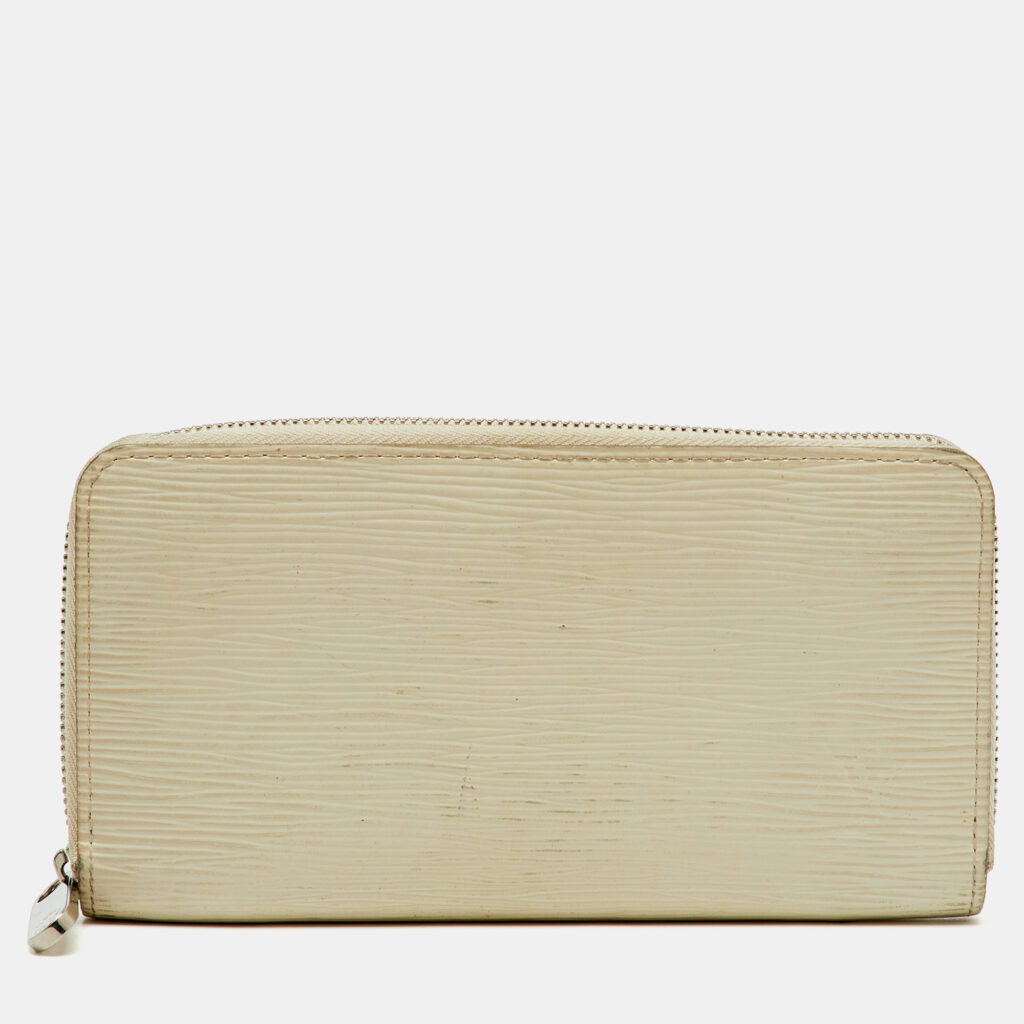 Louis Vuitton Ivorie Epi Leather Zippy Wallet Louis Vuitton Ivorie Epi Leather Zippy Wallet