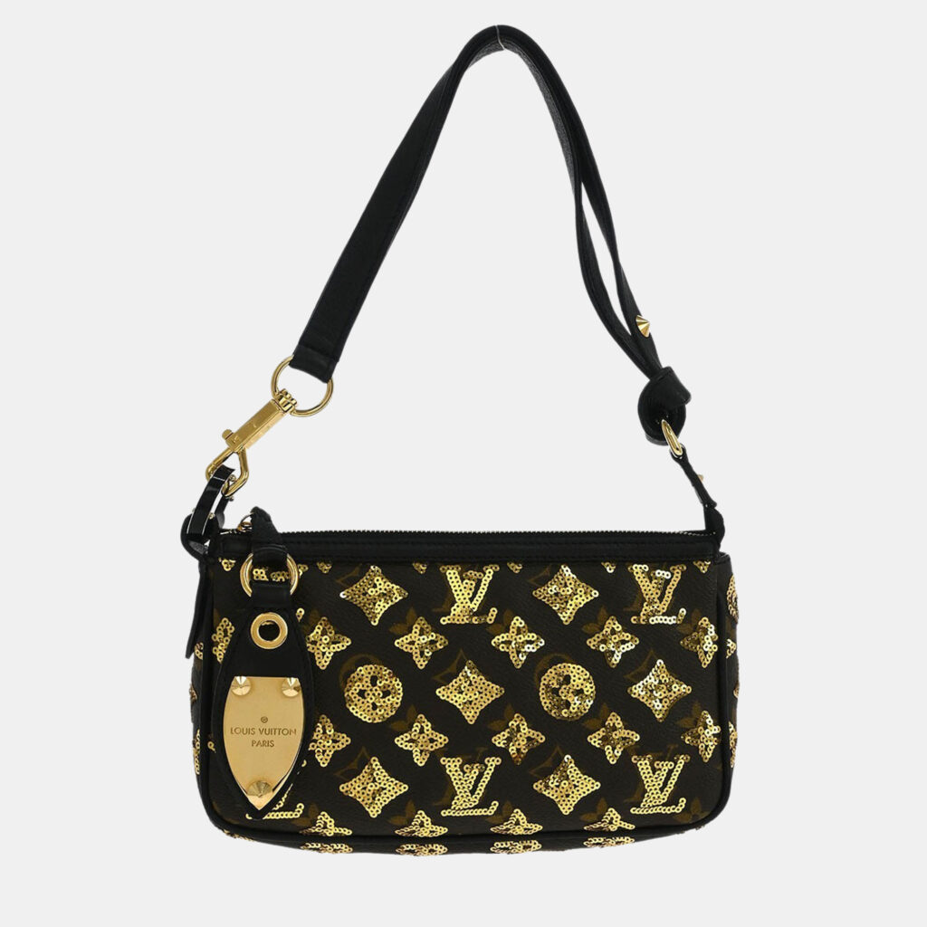 Louis Vuitton Monogram Eclipse Pochette Accessoires Handbag Louis Vuitton Monogram Eclipse Pochette Accessoires Handbag